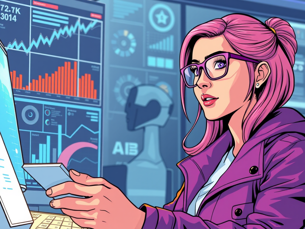 Marketer deciphering analytics and predictions