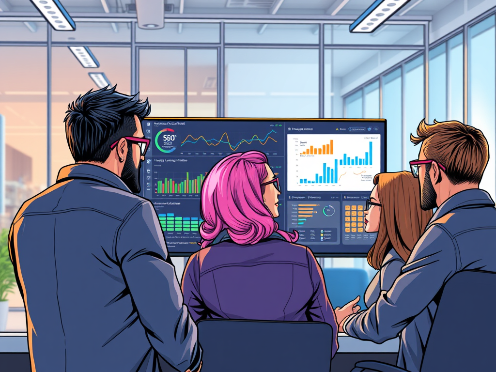 create a highly detailed high resolution image showcasing a b2b tech